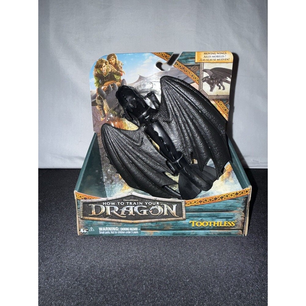 How to Train Your Dragon Toothless 9" Figure Spin Master Moving Wings 2025 New